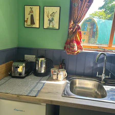 Gypsy Caravan Glamping Llanbedrog Extérieur photo