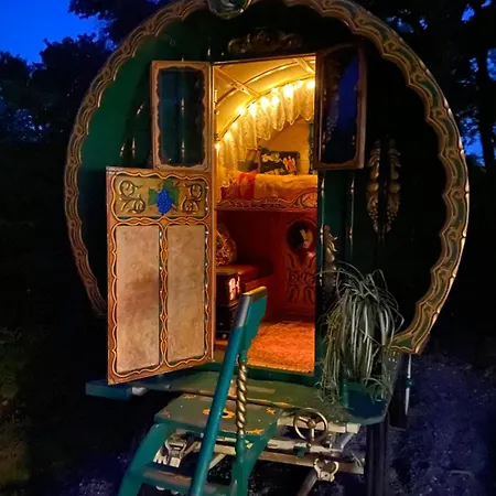 Gypsy Caravan Glamping Llanbedrog Extérieur photo