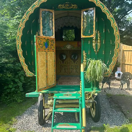 Gypsy Caravan Glamping Llanbedrog Extérieur photo